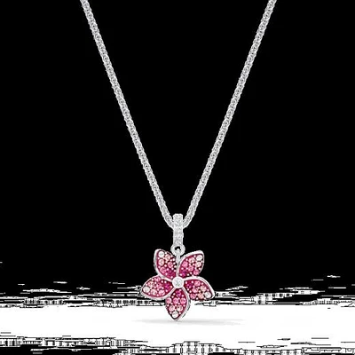 Swarovski Tropical Flower Pendant