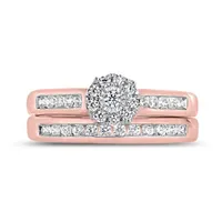 10K Rose Gold 0.50CTW Bridal Set