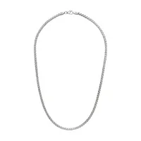 Sterling Silver 20" 2mm Round Box Chain