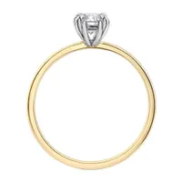 Glacier Fire 14K Yellow and White Gold 0.50CT Diamond Ring