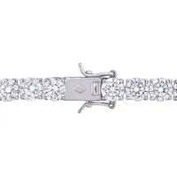 Julianna B Sterling Silver Cubic Zirconia Tennis Bracelet