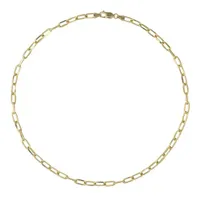 10K Yellow Gold 22" 4.95mm Paperclip Chain