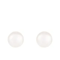 14K Yellow Gold 12-13mm Freshwater Pearl Earrings