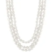 Endless 64" Baroque 8-9mm Pearl Necklace