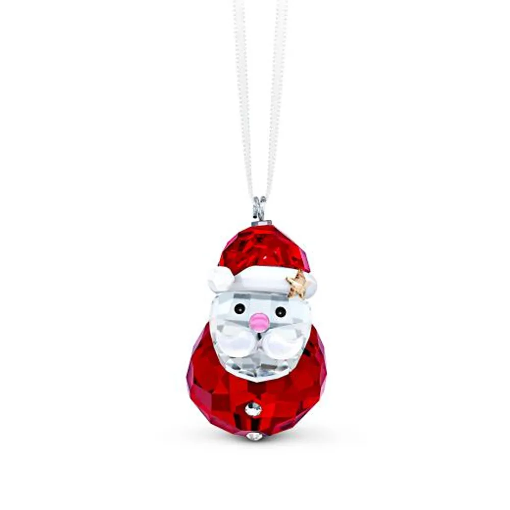 Swarovski Rocking Santa Claus Ornament