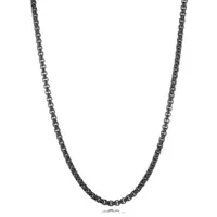 Stainless Steel 3.5mm 24" Round Chain