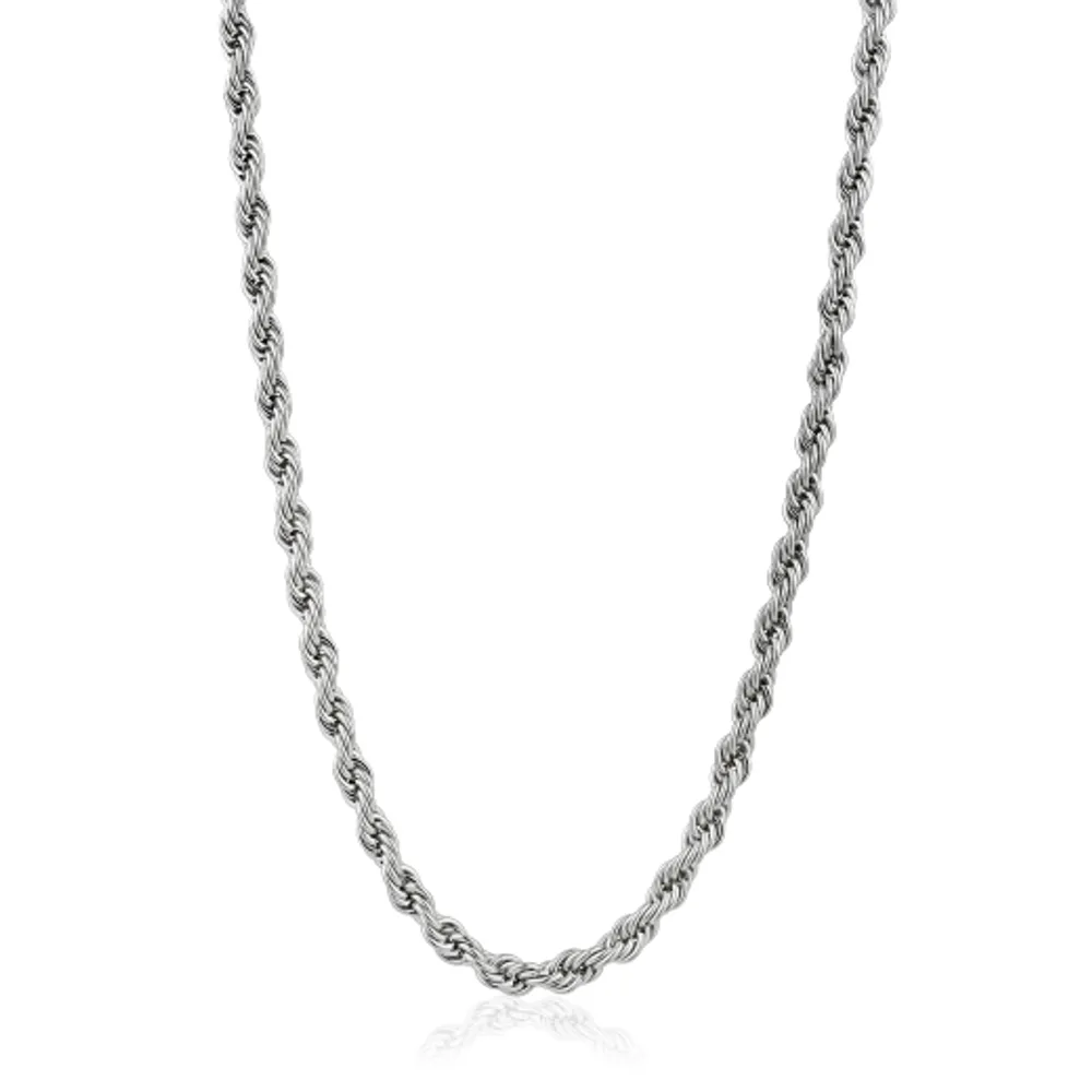 Stainless Steel 6mm 24" Rope Chain