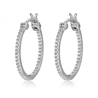 Elle Rodeo Drive Oval Hoop