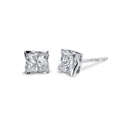 Glacier Fire 14K White Gold 0.30CTW Diamond Earrings