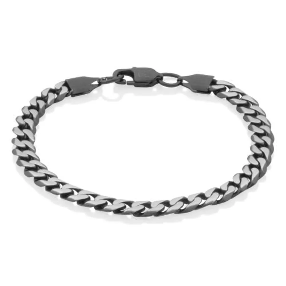 SteelX 7mm Curb Chain 8.5" Bracelet