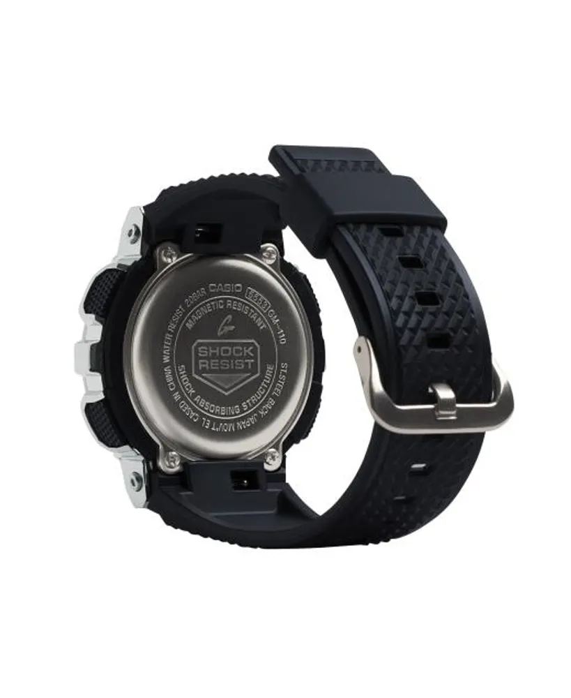 Casio G-Shock Men's Analog-Digital Silver-Tone Watch