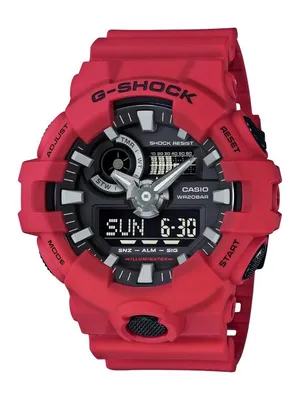Casio G-Shock Men's Analog-Digital Red Watch