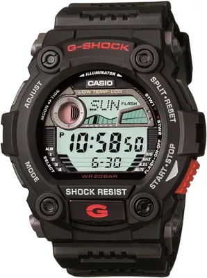 Casio G-Shock Men's Digital Black Watch