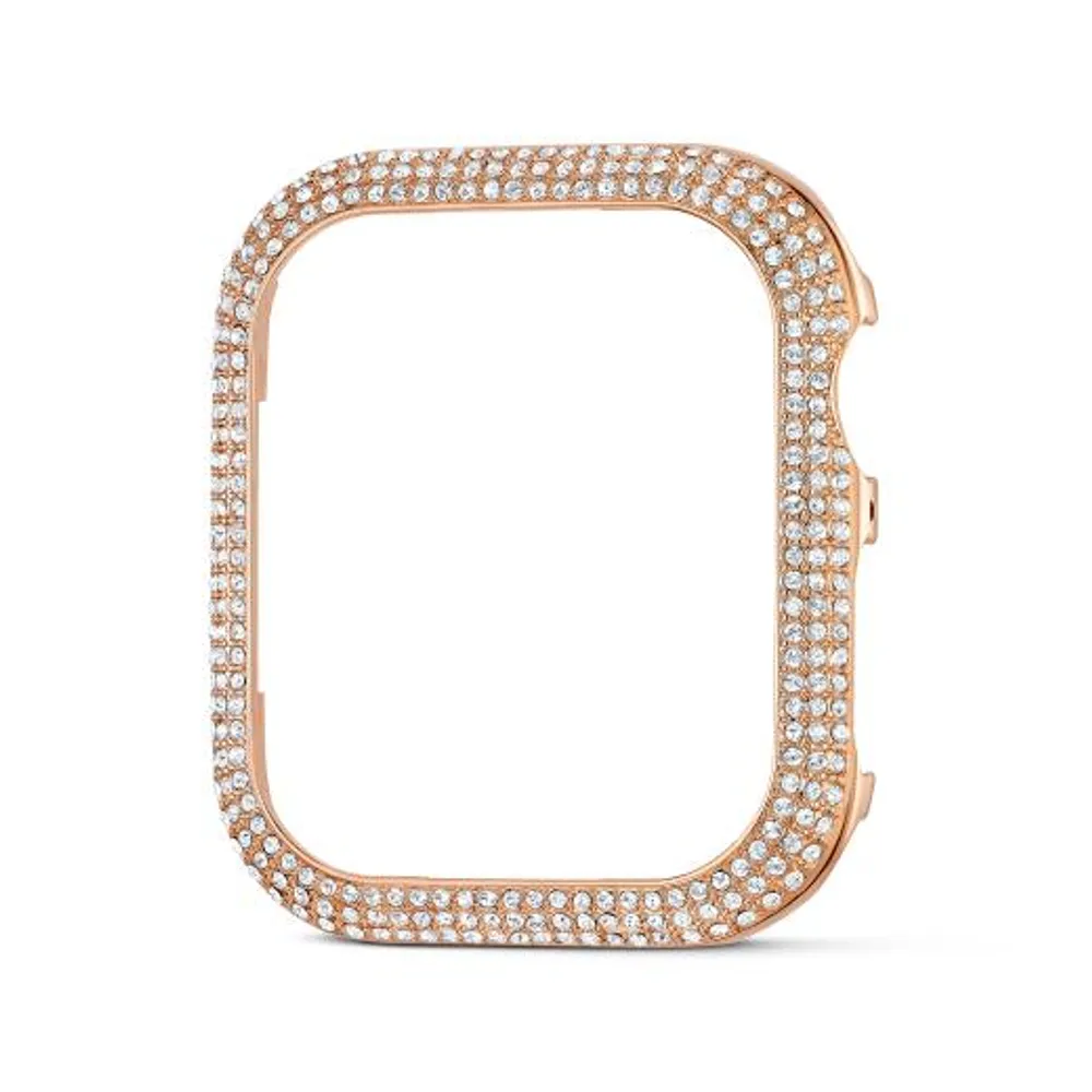 Swarovski Sparkling 40 mm Rose Gold-Tone Case compatible with Apple Watch®