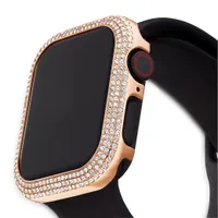 Swarovski Sparkling 40 mm Rose Gold-Tone Case compatible with Apple Watch®