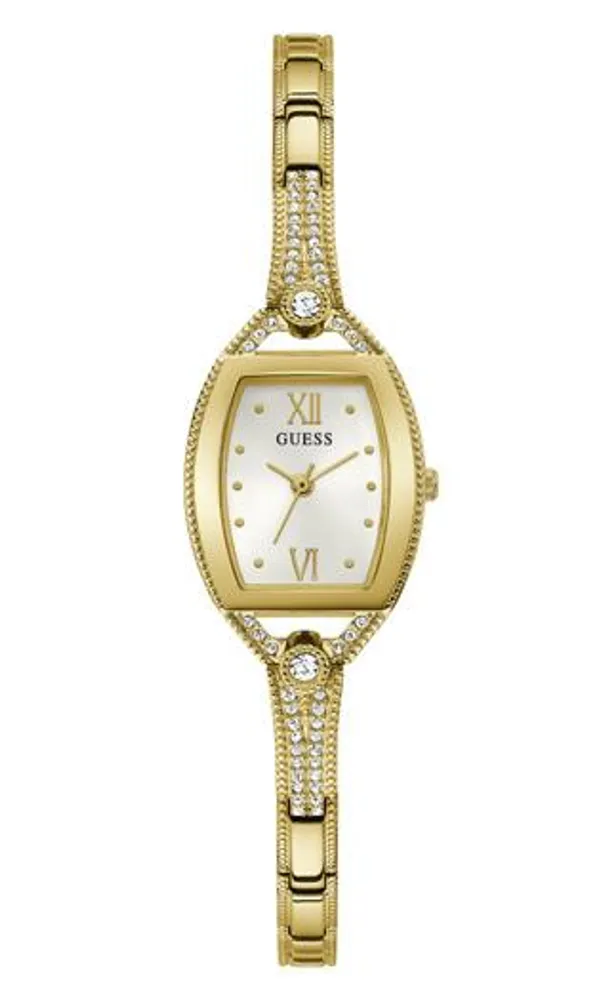 Guess Women's Jewellery Gold Tone Watch