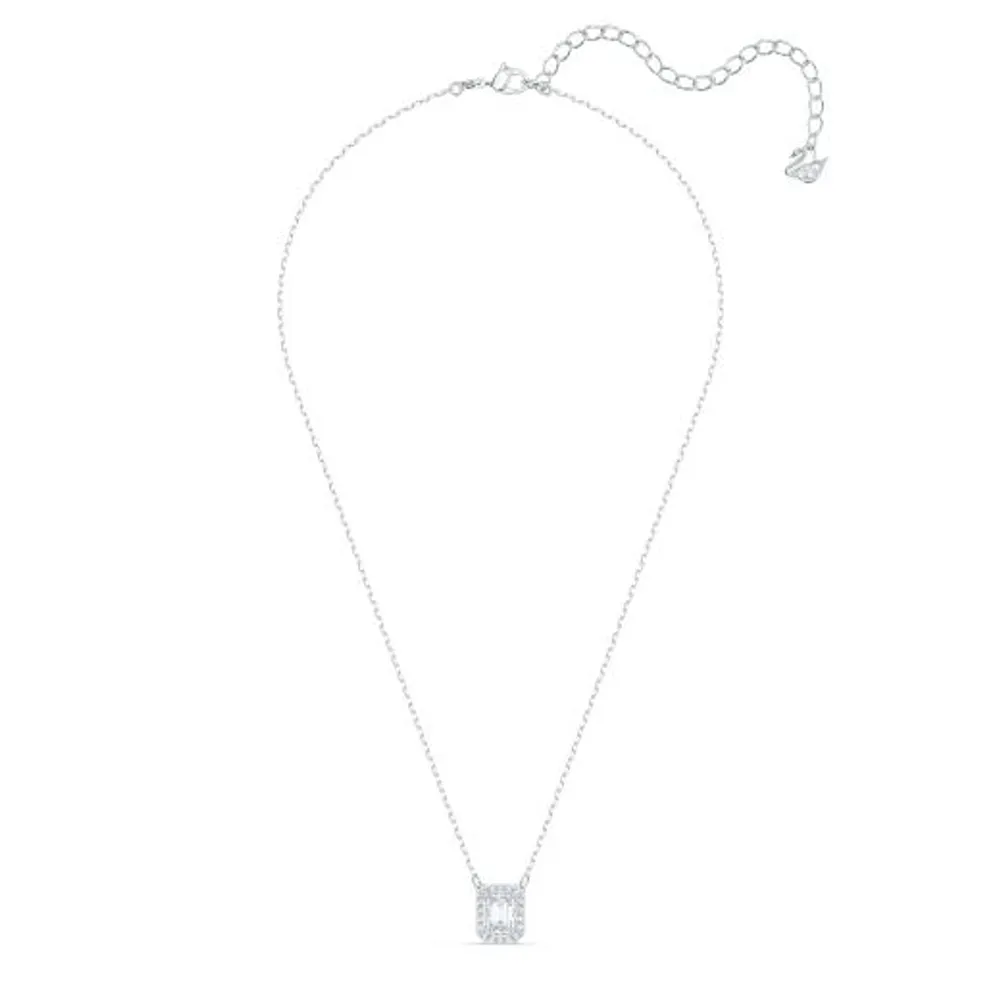 Swarovski Millenia Clear Square Crystal Necklace