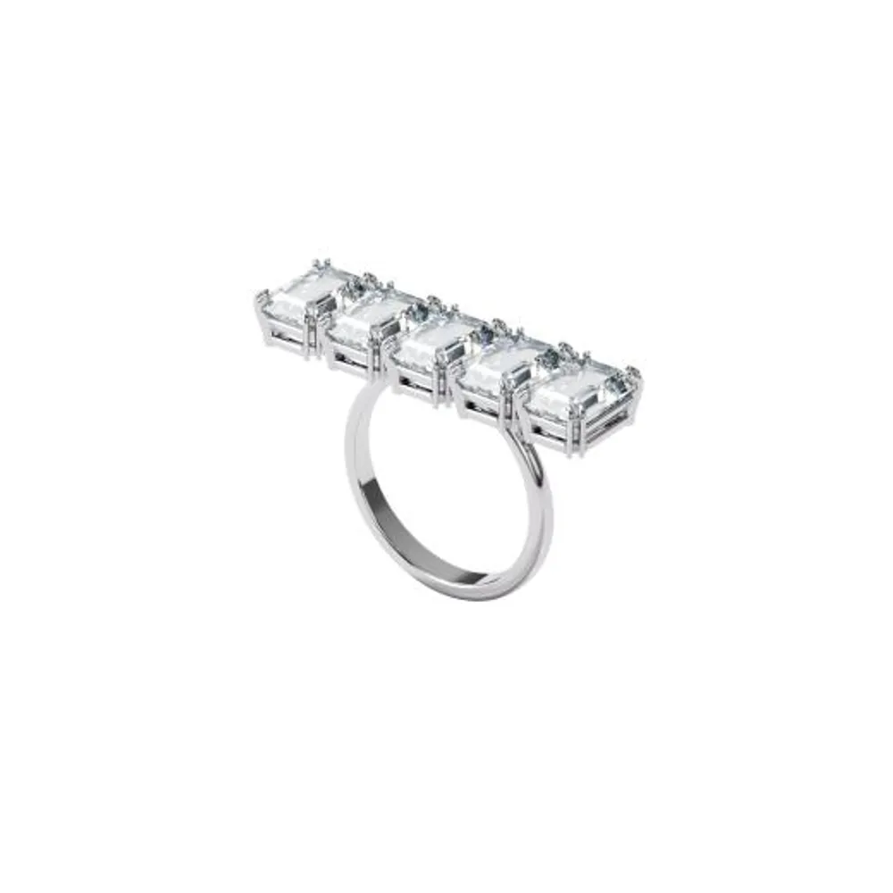 Swarovski Millenia Geometric Cocktail Ring