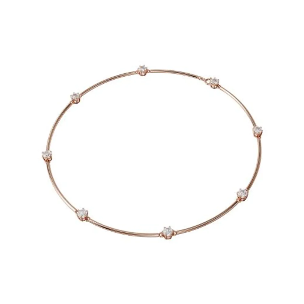 Swarovski Constella Rose Gold-Tone Choker