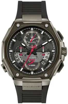 Bulova Men's Precisionist Chronograph Strap Watch