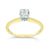 14K Gold Melody 0.50CT Solitaire Ring