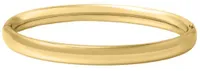 Children's 14K Yellow Gold Filled Hinged Bangle Bracelet
