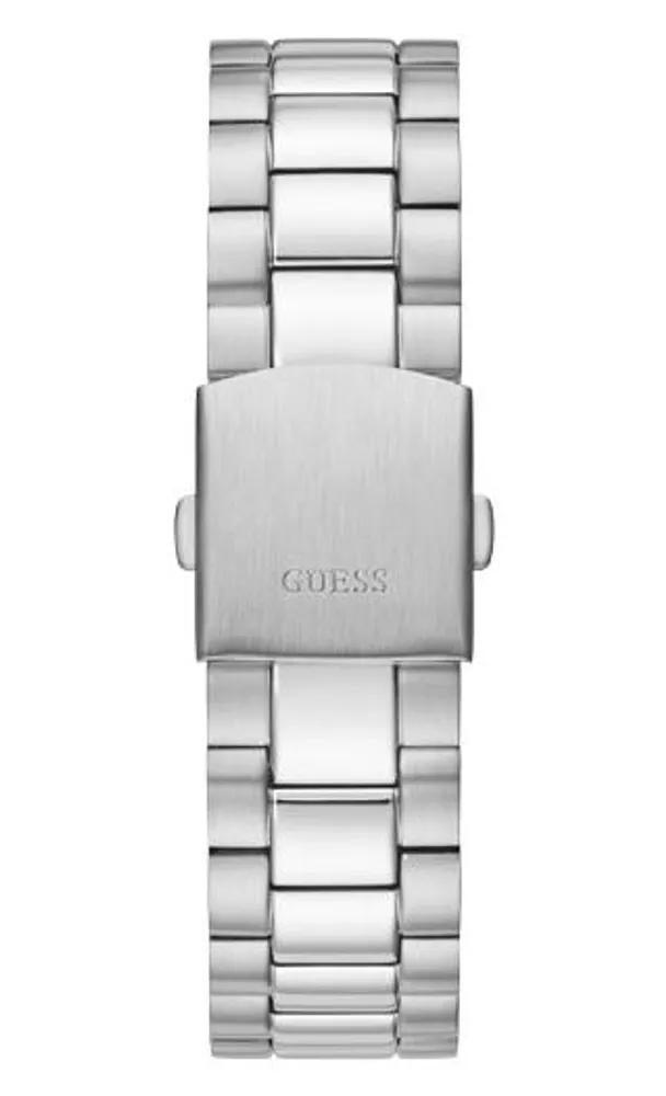 Guess Men's Classic Silver Tone Watch