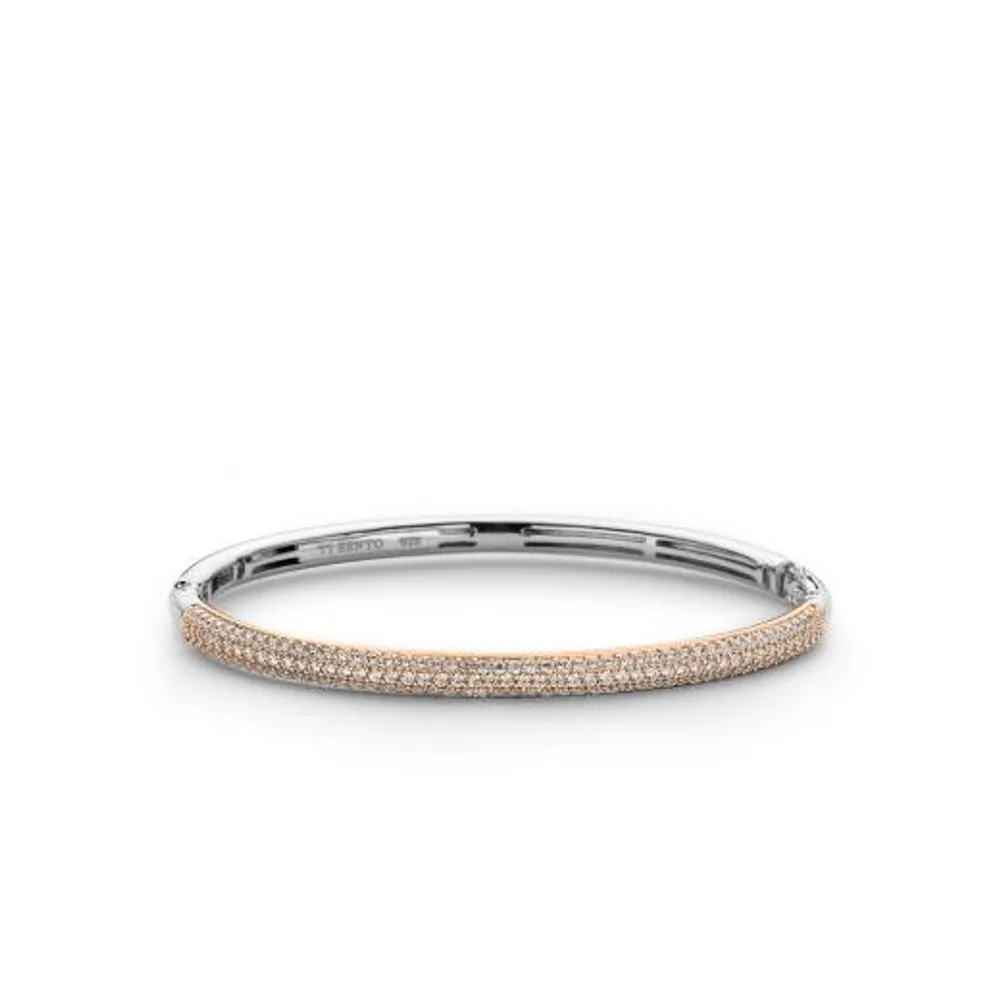 Ti Sento Rose Gold Tone Bracelet