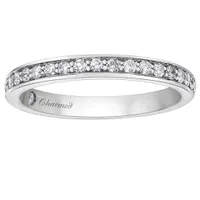 Charmed By Richard Calder 14K White Gold 0.38CTW Diamond Wedding Band