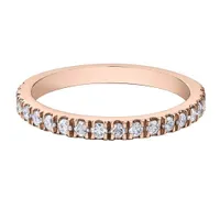 Charmed By Richard Calder 14K Rose Gold 0.39CTW Diamond Wedding Band