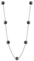 Sterling Silver 8-9mm Freshwater Pearl 20" Necklace