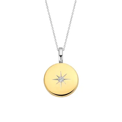 Ti Sento Large Guiding Stars Necklace