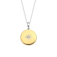 Ti Sento Large Guiding Stars Necklace