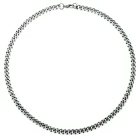 SteelX Stainless Steel Brush Satin Curb Chain