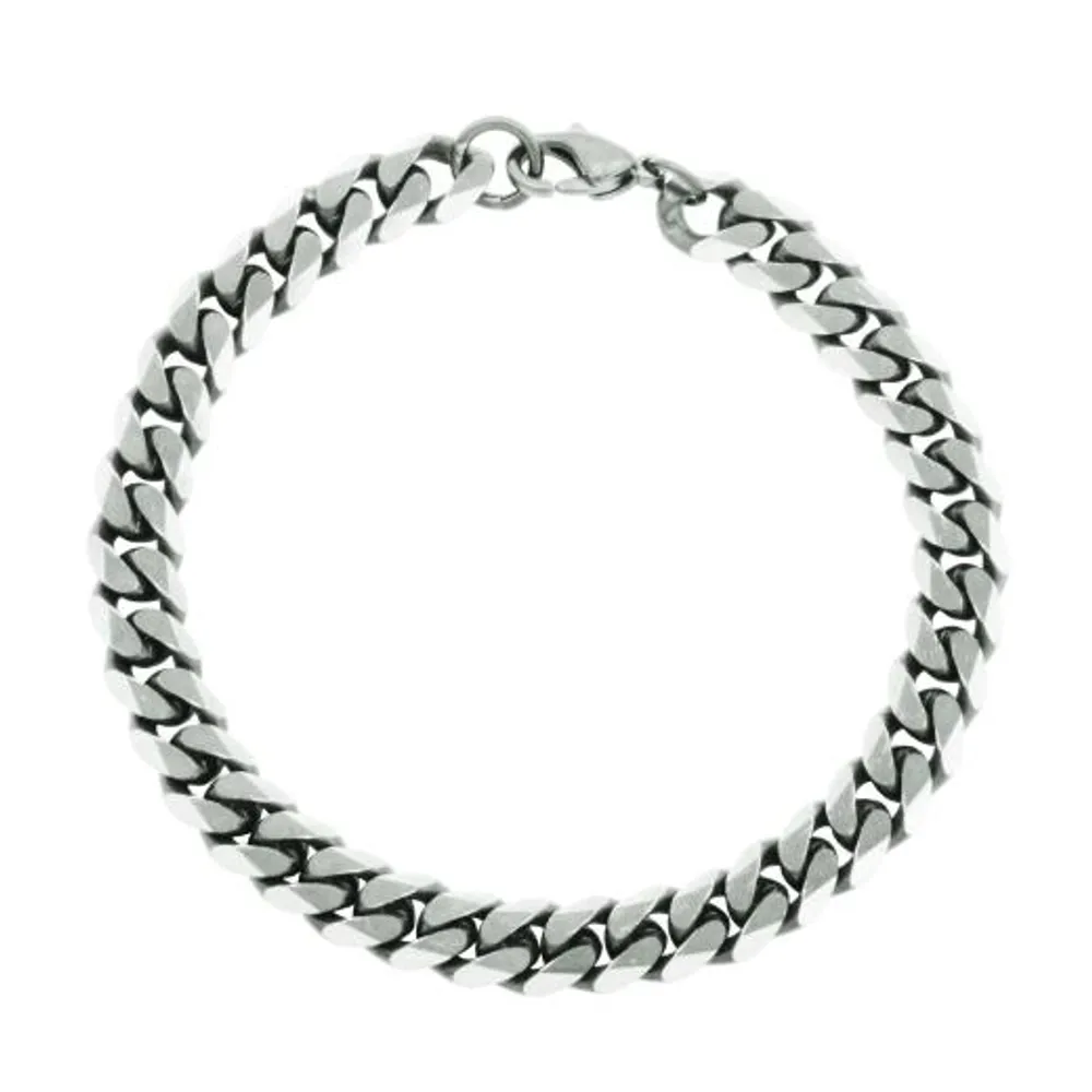 SteelX Stainless Steel Curb Chain Bracelet