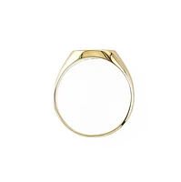 10K Yellow Gold Signet Ring