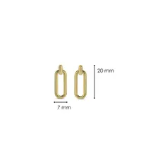 Ti Sento Gold-Tone Link Earrings