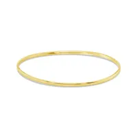 10K Yellow Gold 65mm High Polished Bangle