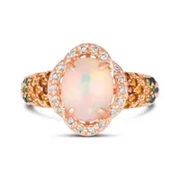Le Vian 14K Strawberry Gold, Opal, Vanilla Diamond & Multistone Ring