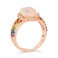 Le Vian 14K Strawberry Gold, Opal, Vanilla Diamond & Multistone Ring