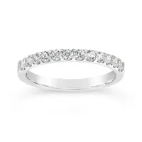 Glacier Fire 14K White Gold 0.44CTW Diamond Wedding Band