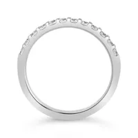 Glacier Fire 14K White Gold 0.44CTW Diamond Wedding Band