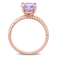 Julianna B 14K Rose Gold Rose De France Fashion Ring