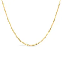 10K Yellow Gold 22" 1.3mm Box Chain