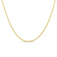 10K Yellow Gold 20" 1.3mm Box Chain