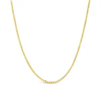 10K Yellow Gold 20" 0.9mm Box Chain