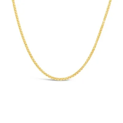 10K Gold 18" 0.9mm Box Chain