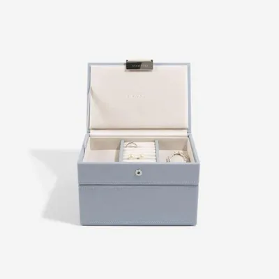 Dusky Blue Mini Jewellery Box