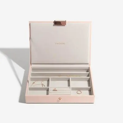 Blush Pink Classic Jewellery Box Lid