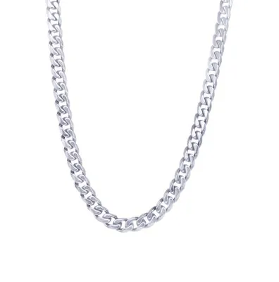 Stainless Steel 22" 4.6mm Polished Curb Chain